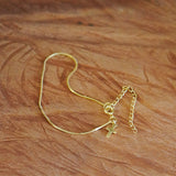PULSERA M PAZ ENCHAPE ORO CON ACCESORIO
