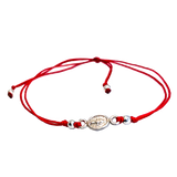 PULSERA VIRGEN MINI ROJA NIÑA