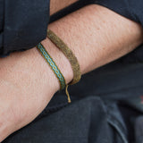 PULSERA TELAR VERDES TIERRA HOMBRE