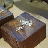 COLLAR COLIBRÍ PLATA