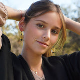 AROS PIEDRAS AMARILLO NEGRO