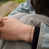 PULSERA CLE GOLD FILLED TEEN