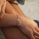PULSERA HILO ESTRELLA DE MAR PLATA