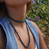 COLLAR SEMILLAS MINI AZUL