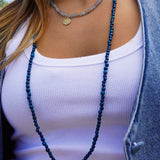 COLLAR SEMILLAS MINI AZUL