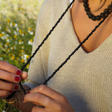 COLLAR SEMILLAS MINI NEGRO