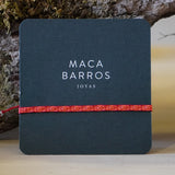 PULSERA TELAR DELGADA NARANJA