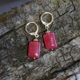 AROS ARGOLLAS PIEDRA BURDEO