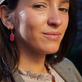 AROS ARGOLLAS PIEDRA BURDEO