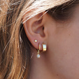 AROS ARGOLLA MINI PERLA ENCHAPE ORO