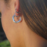AROS PIERCING PLATA MINI TRIBAL