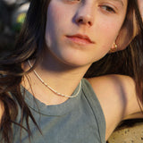 COLLAR AJUSTABLE BLANCO GOLD FILLED TEEN