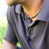 COLLAR PIEDRA MARMOLEADAS