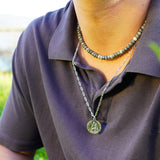 COLLAR PIEDRA MARMOLEADAS