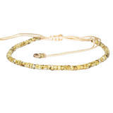 PULSERA DELFINA PIEDRA CREMA MUJER