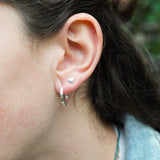 AROS ARGOLLAS DOMINGA PLATA TEEN