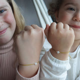 PACK PULSERAS UNIDAS POR SIEMPRE MARGARITA GOLDFILLED NIÑA