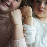 PACK PULSERAS UNIDAS POR SIEMPRE MARGARITA GOLDFILLED NIÑA