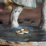 ARGOLLAS MINI CIRCONES ENCHAPE ORO