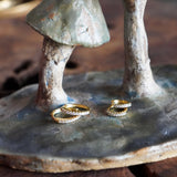 ARGOLLAS MINI CIRCONES ENCHAPE ORO