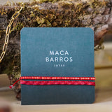 PACK PULSERAS TELAR ROJO NARANJO TEEN