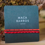 PACK PULSERAS TELAR ROJO NARANJO TEEN