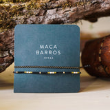 PACK PULSERAS TELAR NEGRO  MARA TEEN