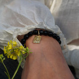 PULSERA AGATA NEGRA ESCAPULARIO