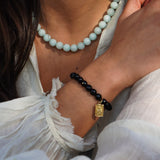 PULSERA AGATA NEGRA ESCAPULARIO