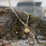 PULSERA M PAZ ENCHAPE ORO CON ACCESORIO