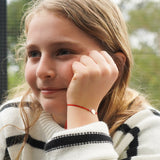 PULSERA SAN BENITO HORIZONTAL PLATA NIÑA