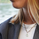 COLLAR CLÁSICO CITRINO GOLD FILLED
