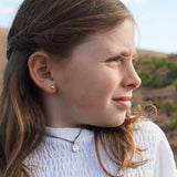 COLLAR TEJIDO VIRGEN GUADALUPE FLOR (ROSADO-PLATA)