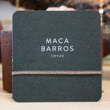 PULSERA TELAR MINI MORADO VERDE TEEN