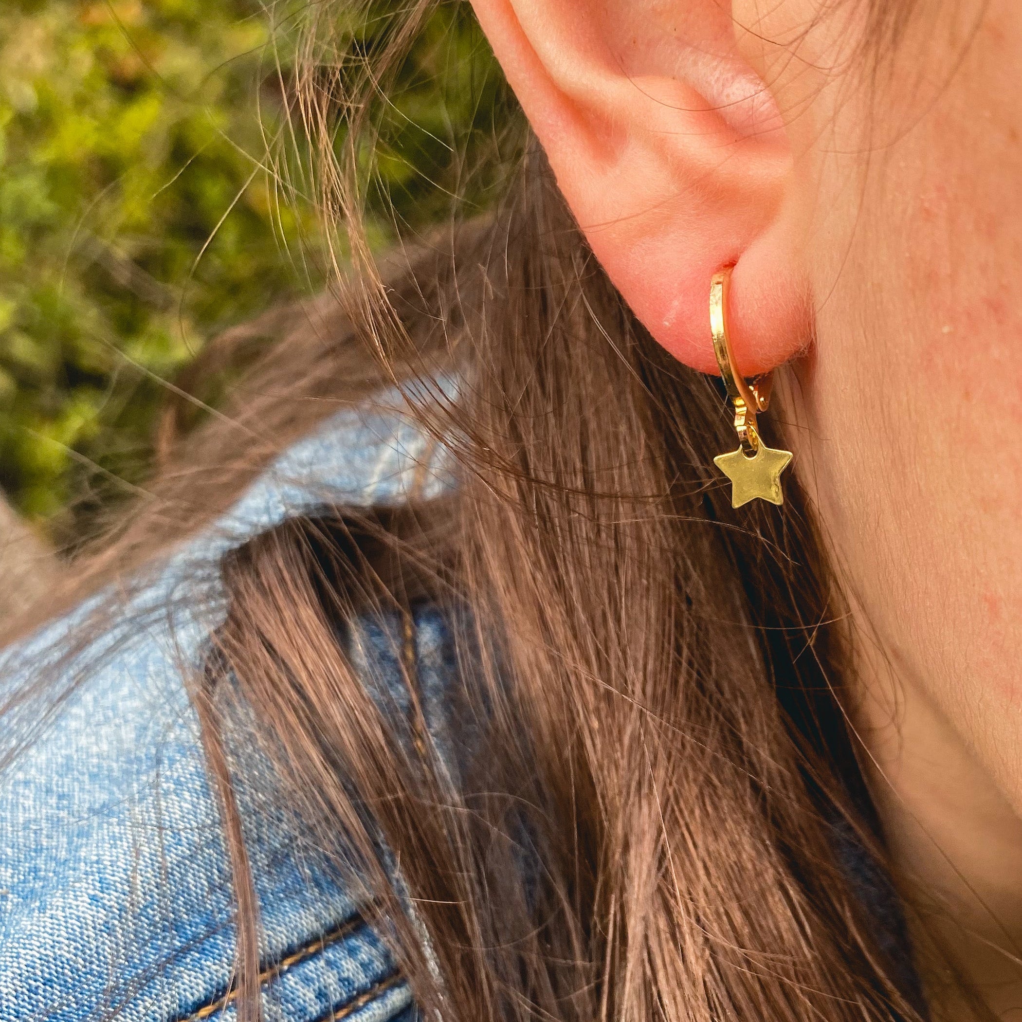 AROS ARGOLLAS MINI ESTRELLA NIÑA