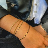 PULSERA TRI GOLD FILLED