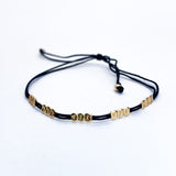 PULSERA TRI GOLD FILLED