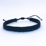 PULSERA MACRAMÉ NEGRA